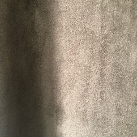 Olive suede jacket size L - Picture 2 of 4